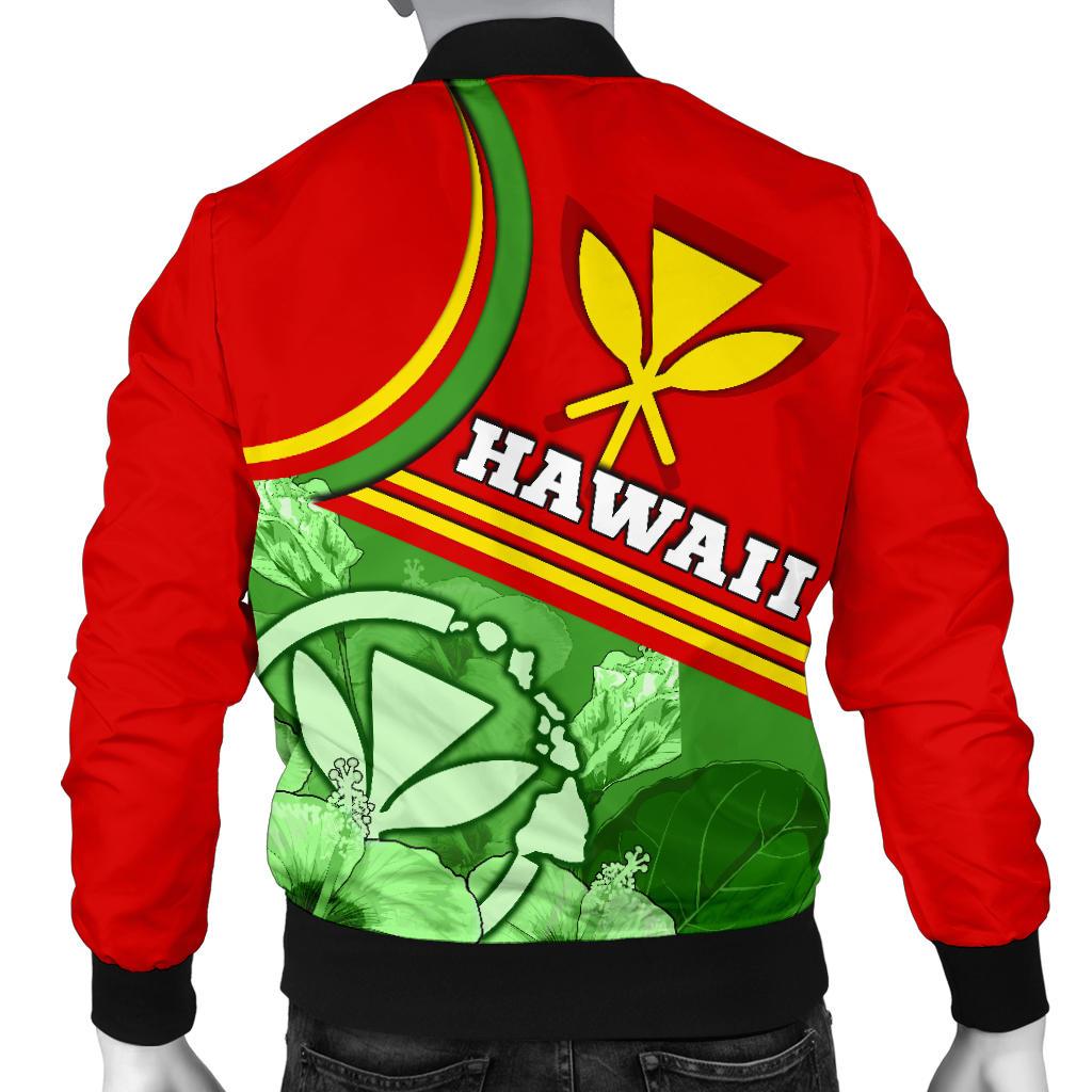 Hawaii Polynesian Men's Bomber Jacket - Hawaii Kanaka Maoli - Polynesian Pride