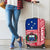 Samoa Flag Polynesian Luggage Covers Red - Polynesian Pride