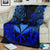 Polynesian Hawaii (Kanaka Maoli) Premium Blanket - Blue Turtle Homeland - Polynesian Pride