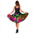 Tonga Polynesian Midi Dress - Summer Hibiscus - Polynesian Pride