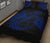 Anchor Poly Tribal Quilt Bed Set Blue - Polynesian Pride