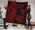 Tonga Polynesian Premium Quilt - Red Tentacle Turtle - Polynesian Pride