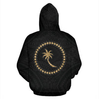 Chuuk Hoodie Micronesia Chuukese Warrior Gold - Polynesian Pride