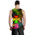 Wallis and Futuna Polynesian Personalised Men's Tank Top - Hibiscus and Banana Leaves - Polynesian Pride