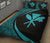 Hawaii Kanaka Polynesian Quilt Bed Set - Circle Style Blue - Polynesian Pride