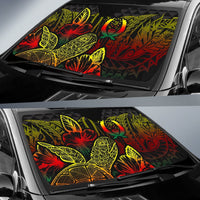Pohnpei Auto Sun Shades Turtle Hibiscus Reggae - Polynesian Pride