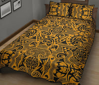 Hawaii Quilt Bed Set Polynesia Kakau Turtle AH - Polynesian Pride