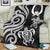 Pohnpei Micronesian Premium Blanket - White Tentacle Turtle - Polynesian Pride