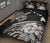 Hawaii Quilt Bed Set - Hawaii Quilt Bed Set - Turtle Polynesian Map Plumeria White - Polynesian Pride
