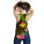 Papua New Guinea Polynesian Women's Racerback Tank - Hibiscus and Banana Leaves - Polynesian Pride