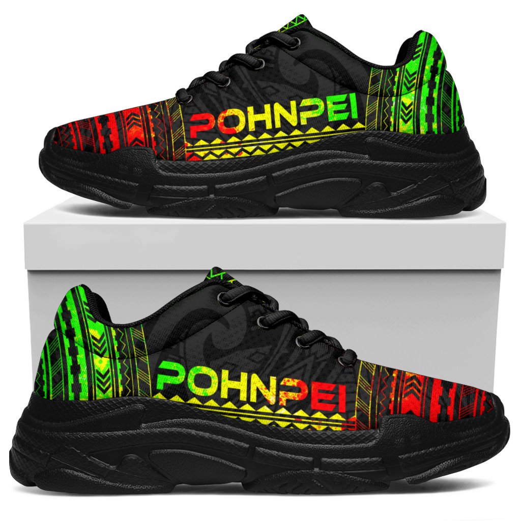 Pohnpei Chunky Sneakers - Polynesian Chief Reggae Version - Polynesian Pride
