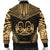 Marquesas Islands Polynesian Chief Men's Bomber Jacket - Gold Version - Polynesian Pride