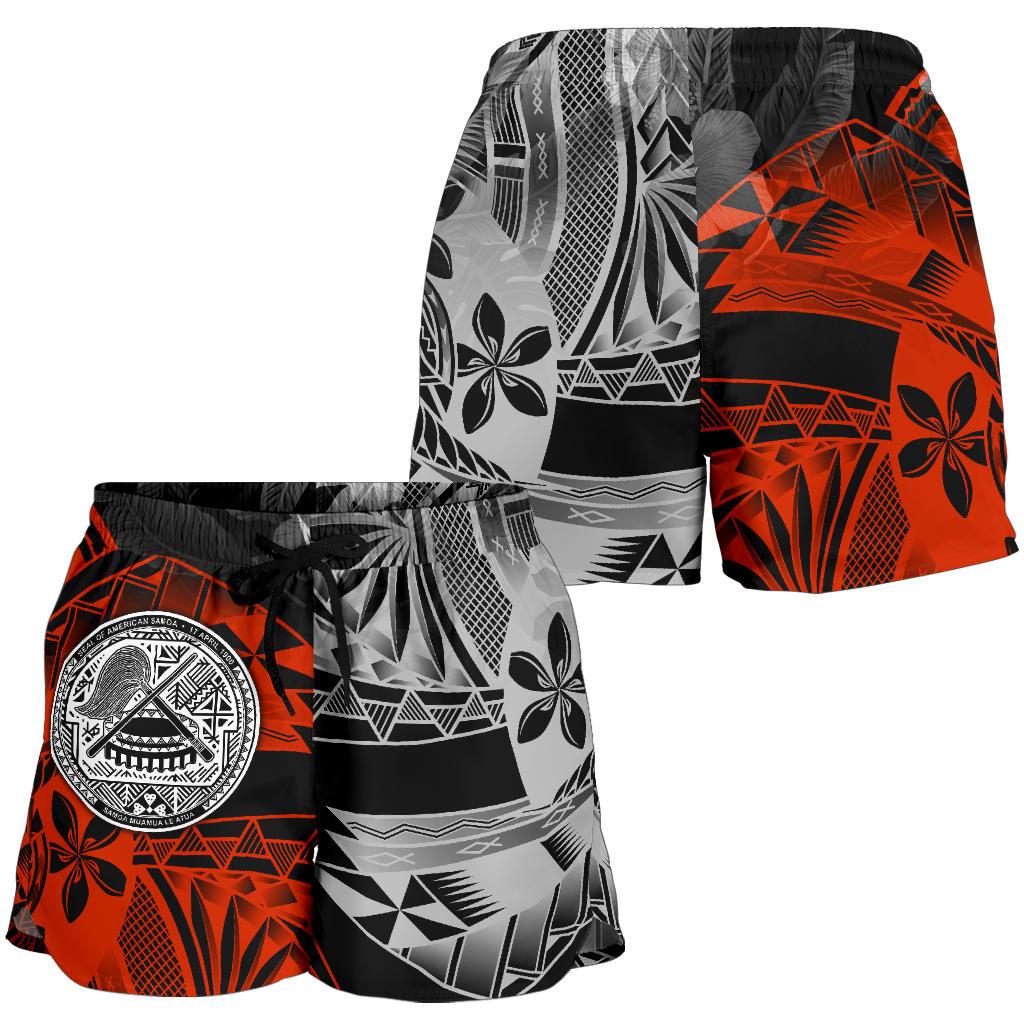 American Samoa Women's Shorts - Vintage Polynesian Style - Polynesian Pride