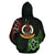 Vanuatu All Over Zip up Hoodie Hibiscus Style - Polynesian Pride