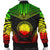 Northern Mariana Islands Polynesian Chief Men's Bomber Jacket - Reggae Version - Polynesian Pride