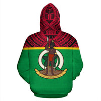 Vanuatu All Over Hoodie Polynesian Hoodie Style - Polynesian Pride
