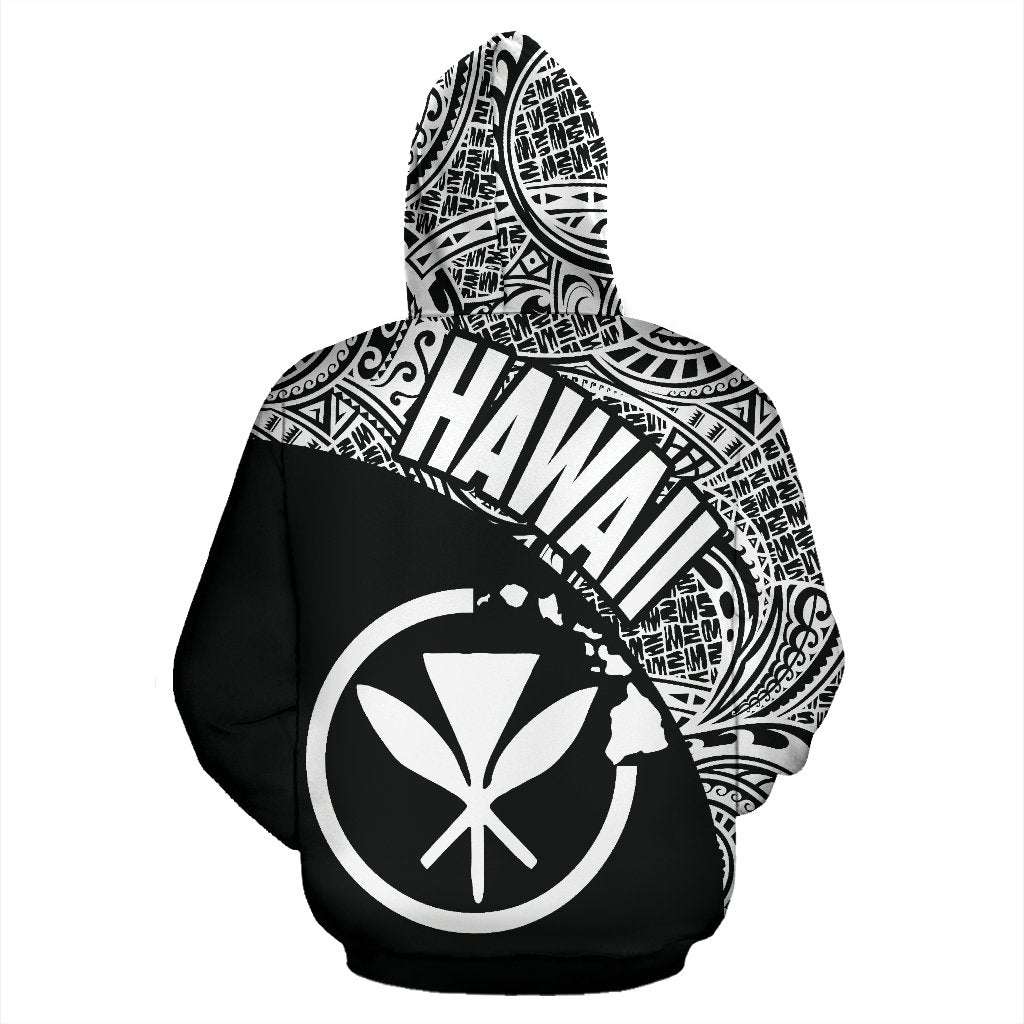 Hawaii Hoodie Kanaka Maoli Polynesian Tattoo 01 - Polynesian Pride