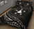 Austral Islands Quilt Bed Set - White - Frida Style - Polynesian Pride