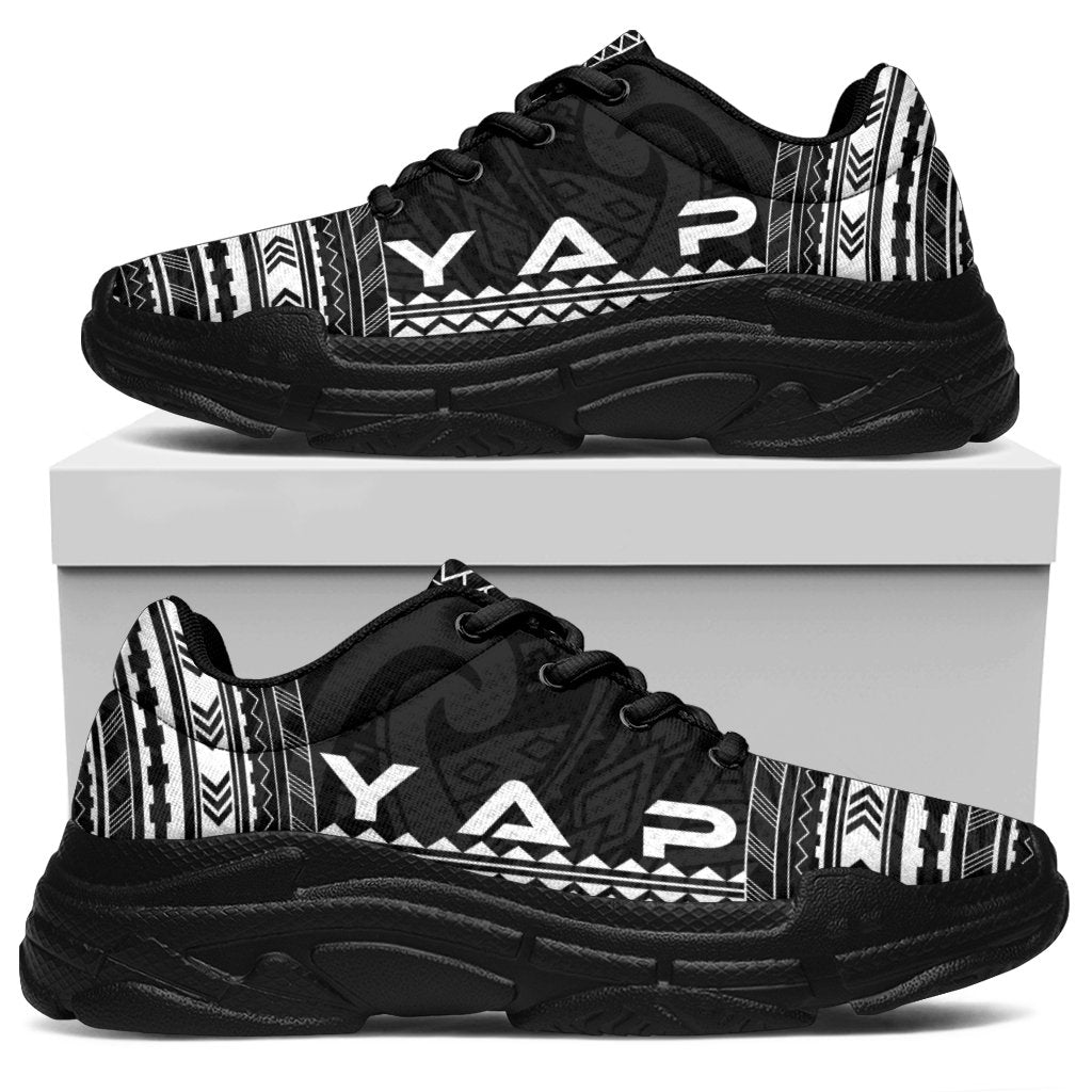 Yap Chunky Sneakers - Polynesian Chief Black Version - Polynesian Pride