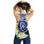 Northern Mariana Islands Women's Racerback Tank - Polynesian Plumeria Pattern - Polynesian Pride
