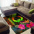 Pohnpei Polynesian Area Rug - Hibiscus and Banana Leaves - Polynesian Pride