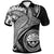 Federated States of Micronesia Polo Shirt Humpback Whale and Coat of Arms White Unisex White - Polynesian Pride