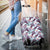 Tropical Monstera Leaf Luggage Cover - Polynesian Pride
