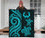 Pohnpei Premium Quilt - Turquoise Tentacle Turtle - Polynesian Pride