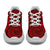 Polynesian Maori Lauhala Red Chunky Sneakers - Polynesian Pride