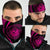 Hawaiian Bandana Coat Of Arm Polynesian Bandana 3-Pack - Circle Style Pink - Polynesian Pride