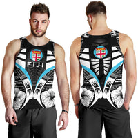 Fiji Tattoo Men Tank Top Hibiscus K9 - Polynesian Pride