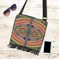 Polynesian Tribal Crossbody Boho Handbag Mix - Polynesian Pride