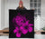 Hawaii Hibiscus Premium Quilt - Turtle Map - Pink - Polynesian Pride
