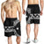 Federated States Of Micronesia Polynesian All Over Print Men's Short - Black Version - Polynesian Pride