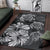 Hawaiian Map Hibiscus Flowers Vintage Polynesian Rug AH - Polynesian Pride