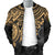Vanuatu Polynesian Bomber Jacket (Men) - Gold Turtle - Polynesian Pride
