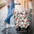 Tropical Palm Leaf White Luggage Cover - Polynesian Pride
