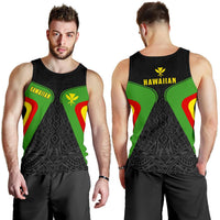 Hawaii Polynesian Tribal Men's Tank Top Black - Polynesian Pride
