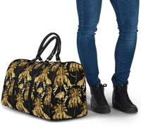 Hawaii Watercolor Flamingos Palm Trees Beautiful Seamless Hawaii Travel Bag - Polynesian Pride