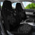Hawaii Map Plumeria Polynesian Gray Turtle Car Set Covers - Polynesian Pride