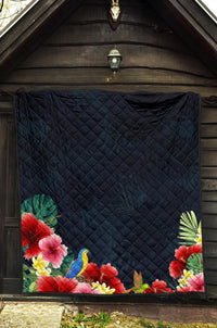 Colorful Jungle Premium Quilt - Polynesian Pride