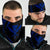 Hawaiian Bandana Kanaka Polynesian Bandana 3-Pack - Circle Style Blue - Polynesian Pride