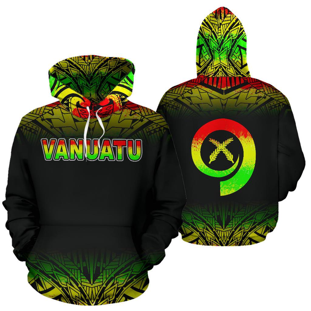 Vanuatu Polynesian Hoodie Reggae Fog Unisex Reggae - Polynesian Pride