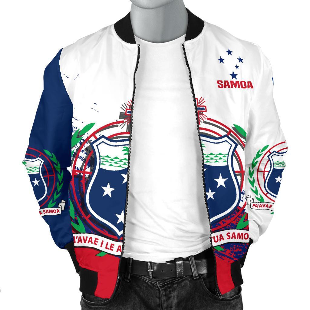 Samoa Special Men's Bomber Jacket - Polynesian Pride
