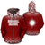 Marshall Islands All Over Zip up Hoodie Fog Red Unisex Red - Polynesian Pride