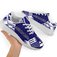 American Samoa Sport Sneakers - Polynesian Tattoo Flag - Polynesian Pride
