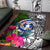Northern Mriana Islands Area Rug - Turtle Plumeria Banana Leaf - Polynesian Pride
