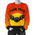 Halloween Bats Custom Personalised Sweater - Polynesia Orange Version - Polynesian Pride