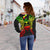 Guam Polynesian Shoulder Sweater Map Reggae - Polynesian Pride