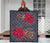 Hawaii Turtle Hibiscus Polynesian Premium Quilt - Khoi Style - AH - Polynesian Pride
